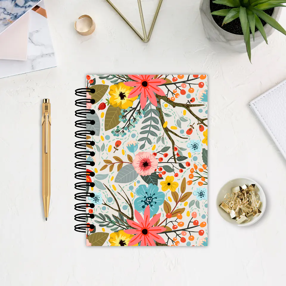 Libreta 100 Hojas Lirio 4