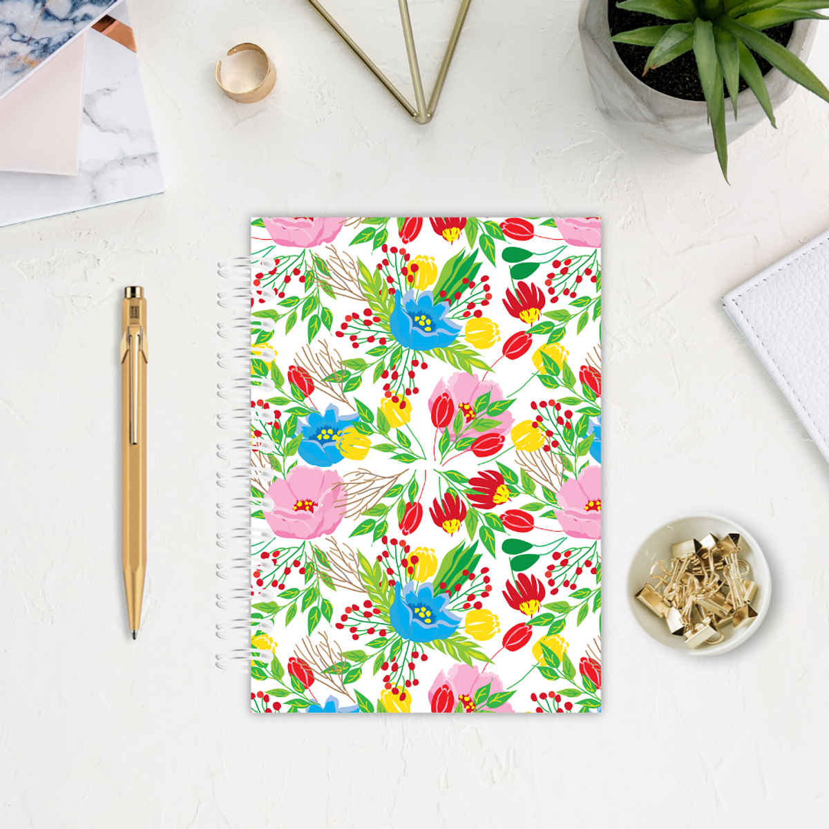 Libreta 100 Hojas Jardín 4