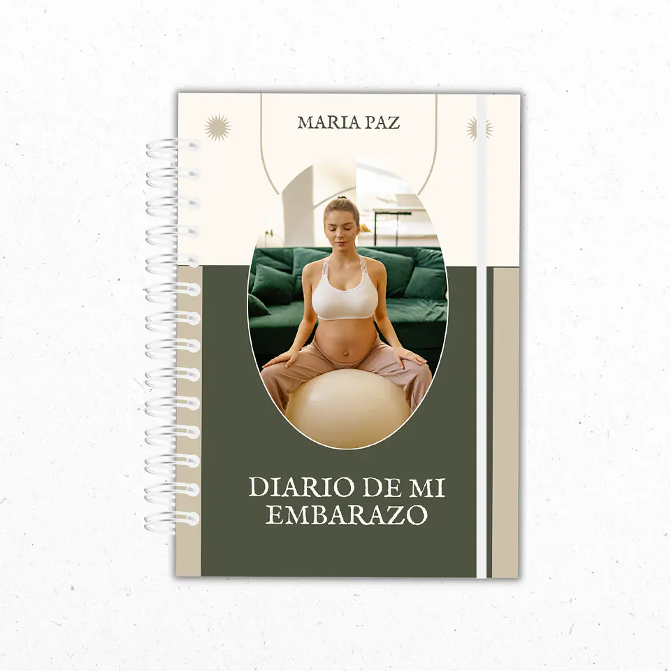 Diario Embarazo Personalizado 2 1
