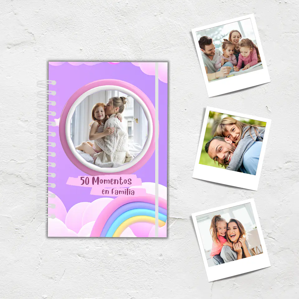 Álbum 50 Momentos Familia Personalizado 3