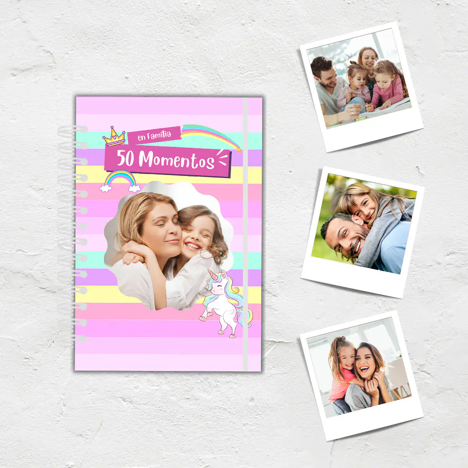 Álbum 50 Momentos Familia Personalizado 3