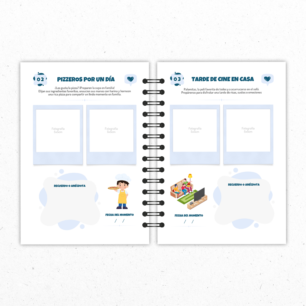 Álbum 50 Momentos Familia Personalizado 2