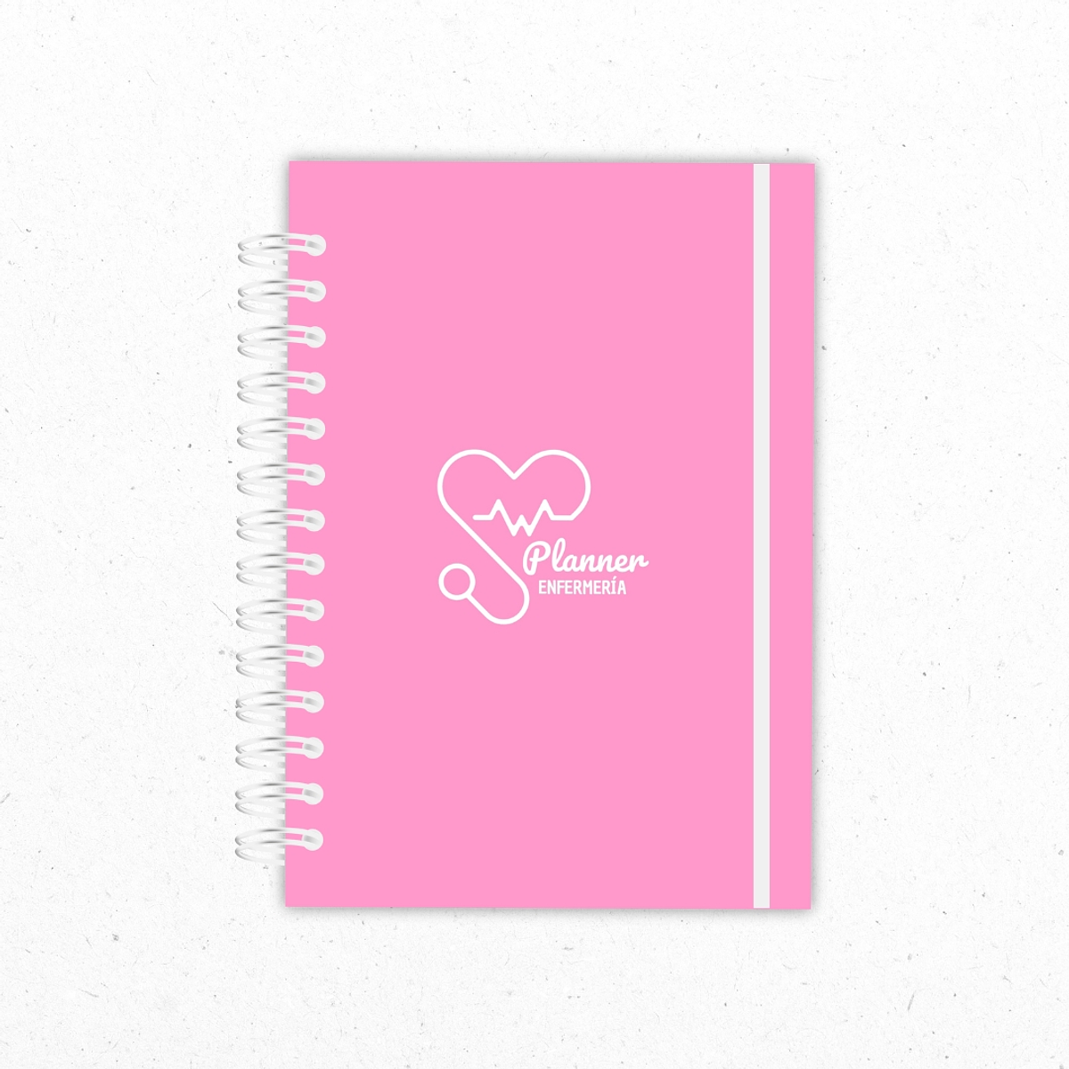 Planner Mensual Enfermería Rosado 1