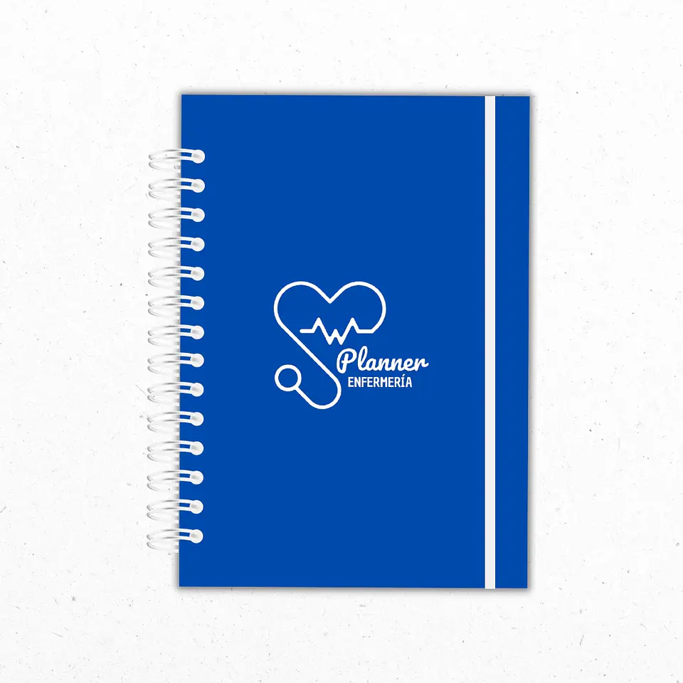 Planner Mensual Enfemería Azul 1