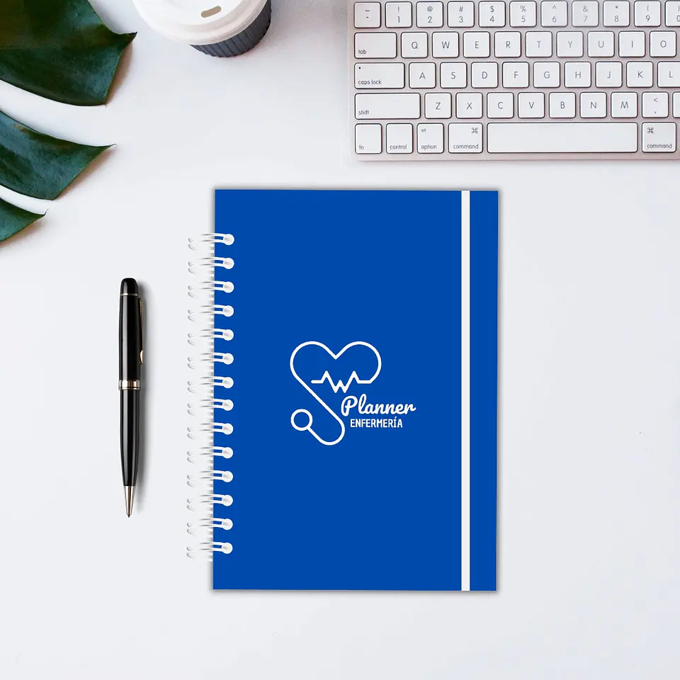 Planner Mensual Enfemería Azul 6