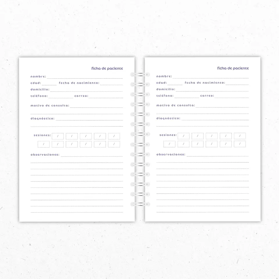 Planner Mensual Psicologas Morado 4