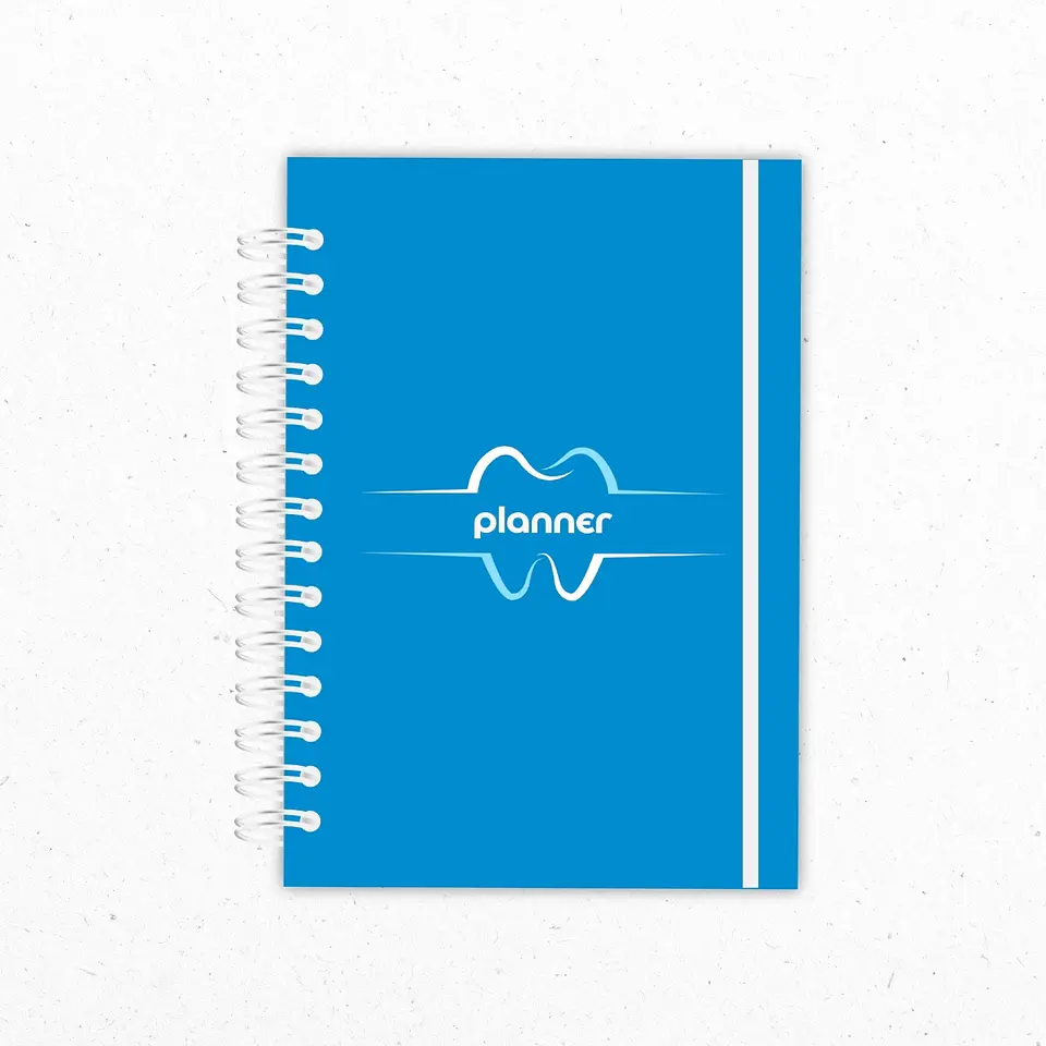 Planner Mensual Dentistas Celeste 1