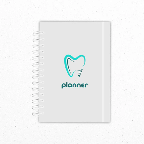 Planner Mensual Dentistas Gris