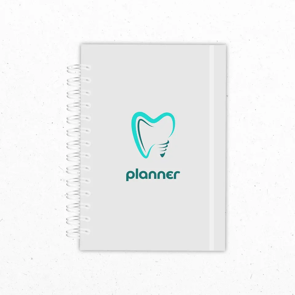 Planner Mensual Dentistas Gris 1