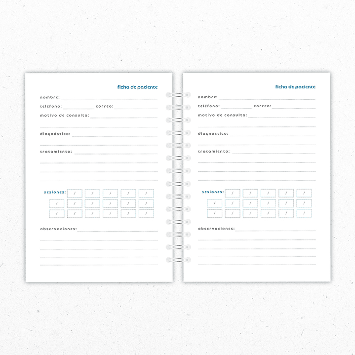 Planner Mensual Dentistas Gris 3