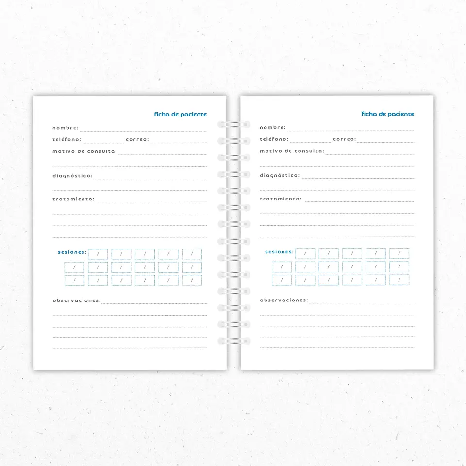 Planner Mensual Dentistas Gris 3