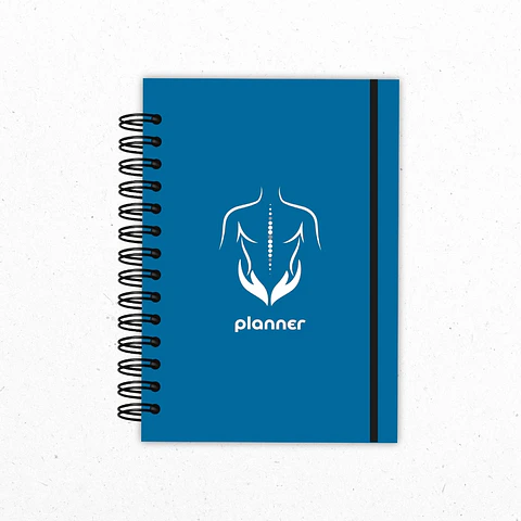 Planner Mensual Kinesiólogos Azul