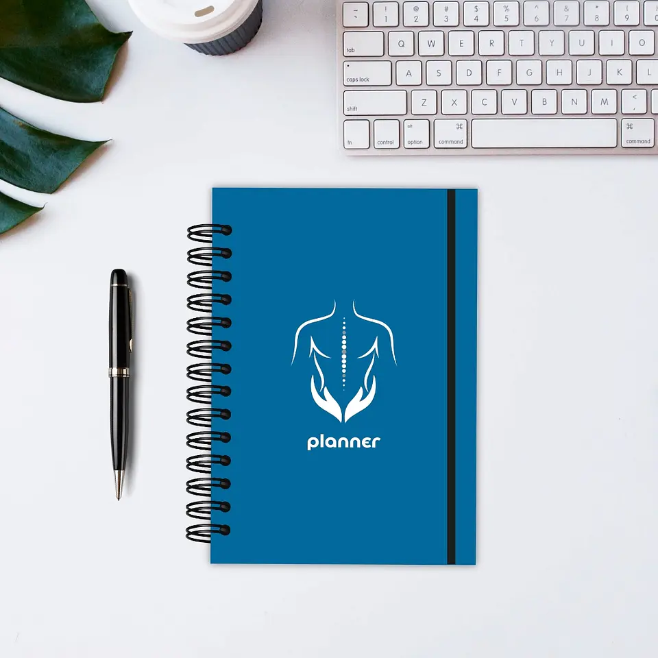 Planner Mensual Kinesiólogos Azul 2