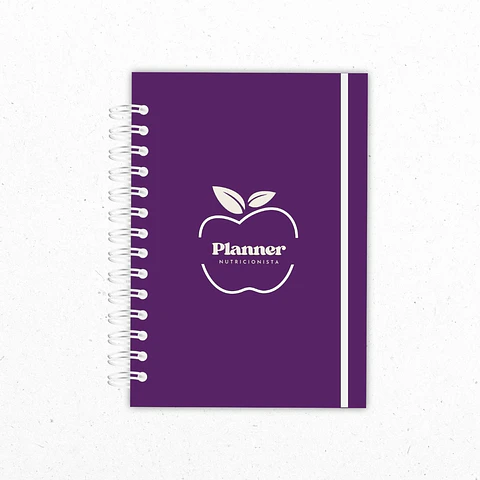 Planner Mensual Nutricionistas Morado