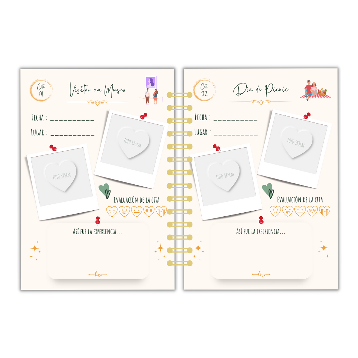 Álbum 100 Citas Juntos Personalizado 2 2