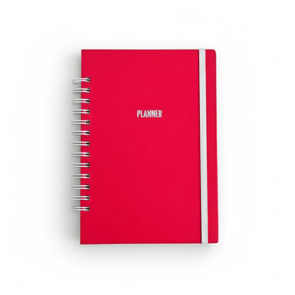 Planner Semanal Rojo 4