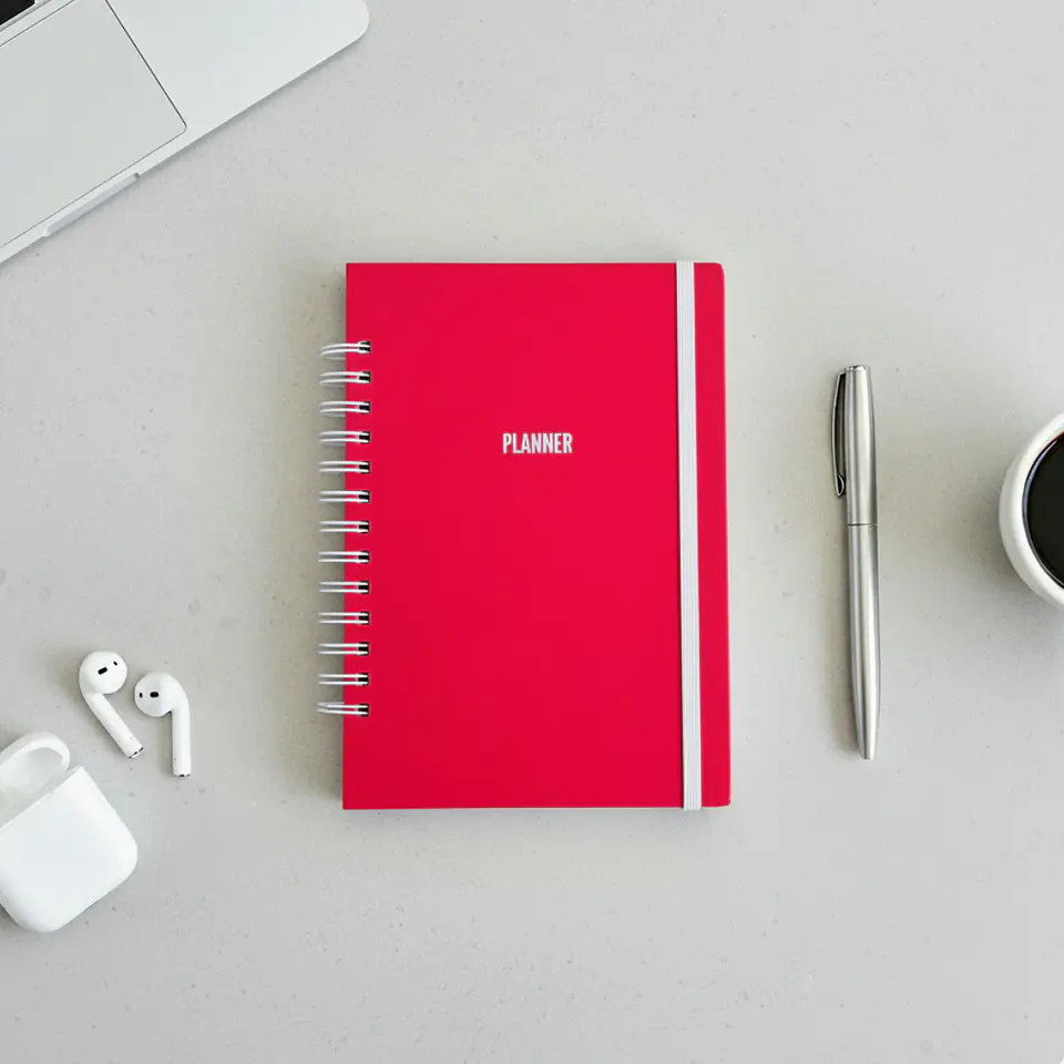 Planner Semanal Rojo 1