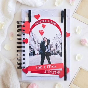 Álbum 100 Citas Juntos Personalizado 1