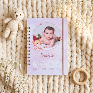 Cuaderno Pediátrico Osita Personalizado