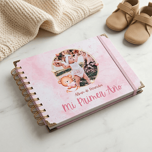 Álbum Recuerdos Primer Año Personalizado
