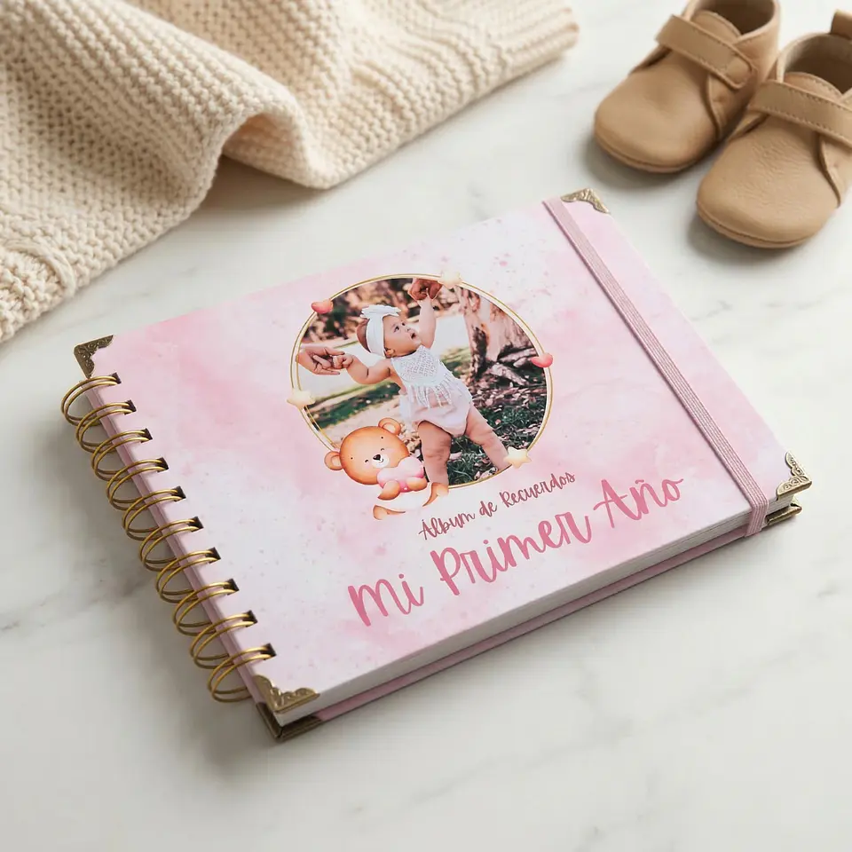 Álbum Recuerdos Primer Año Personalizado 1
