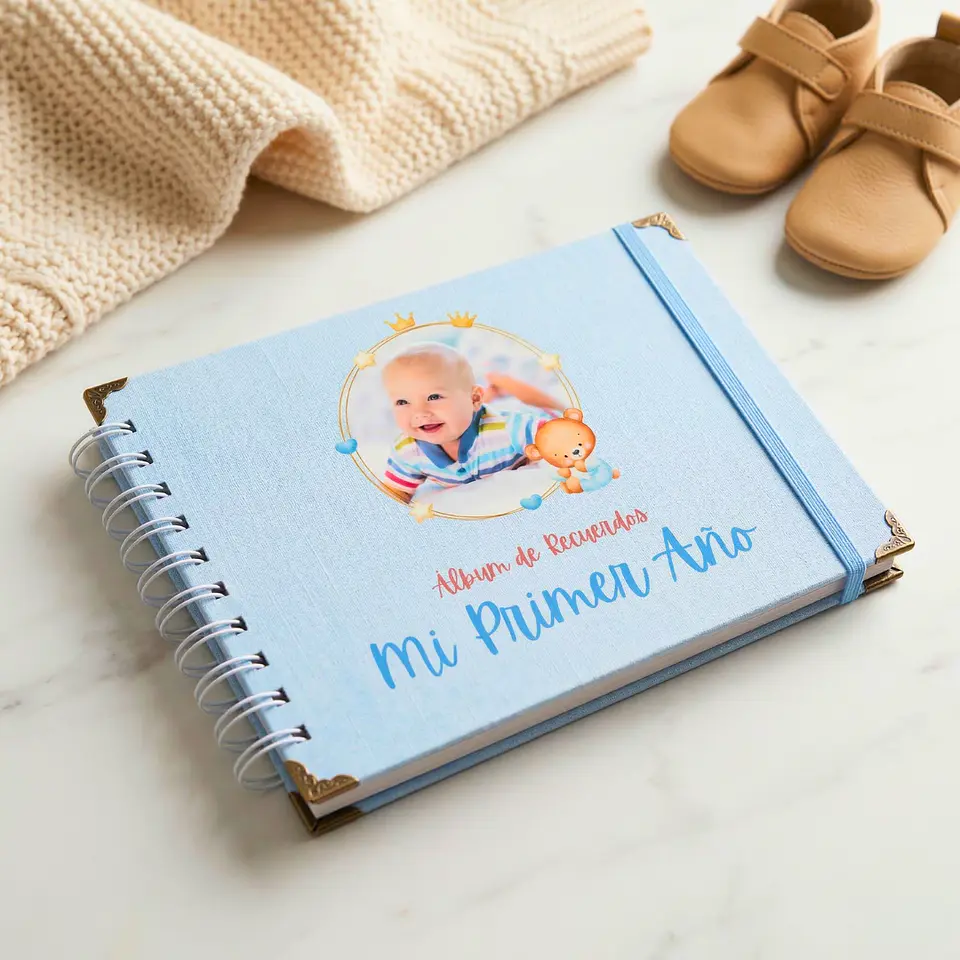 Álbum Recuerdos Primer Año Personalizado 1