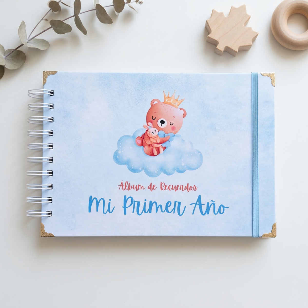 Álbum Recuerdos Primer Año Celeste 1