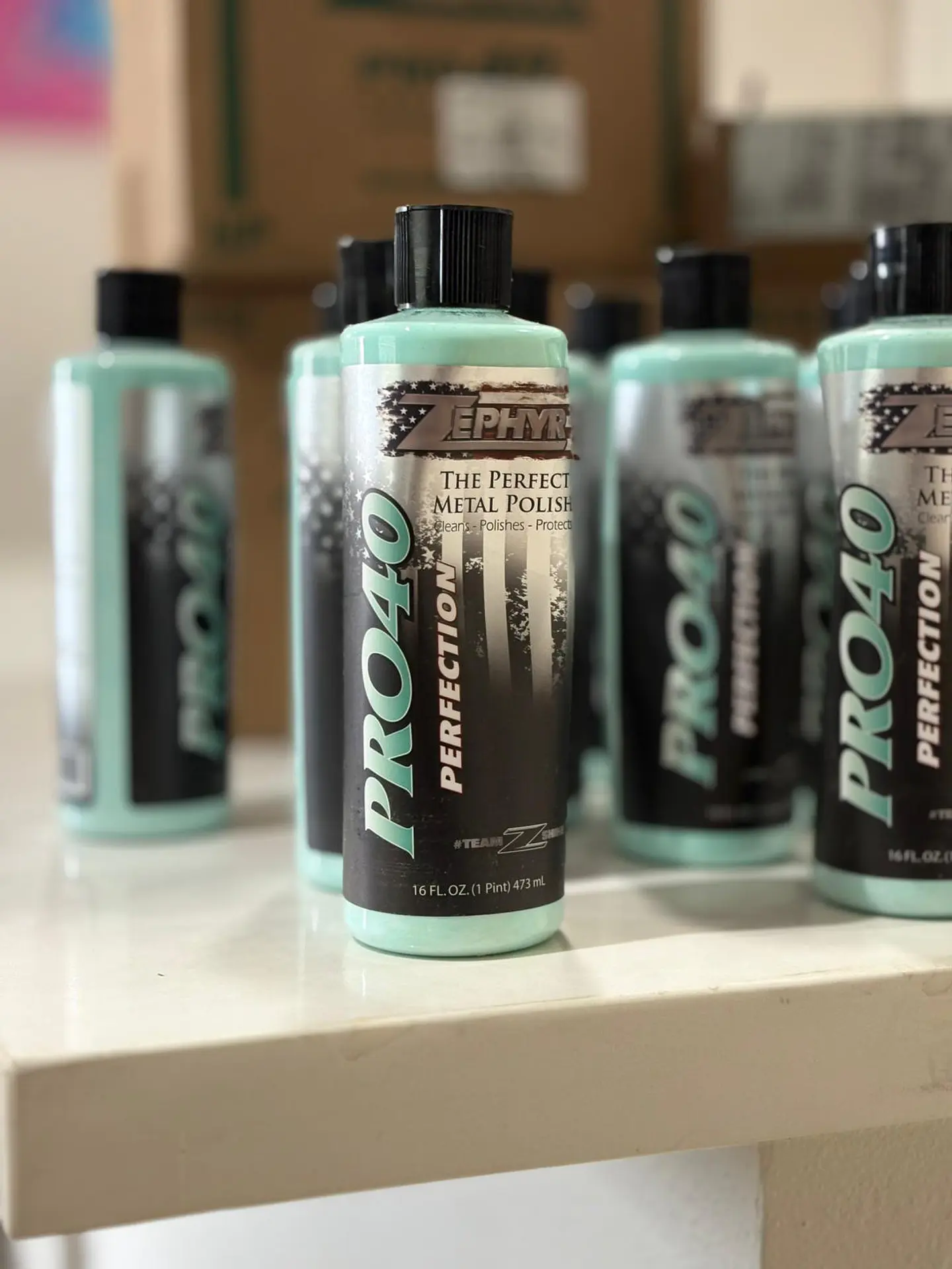 Zephyr Pro40 Perfection Metal Polish 16oz 1