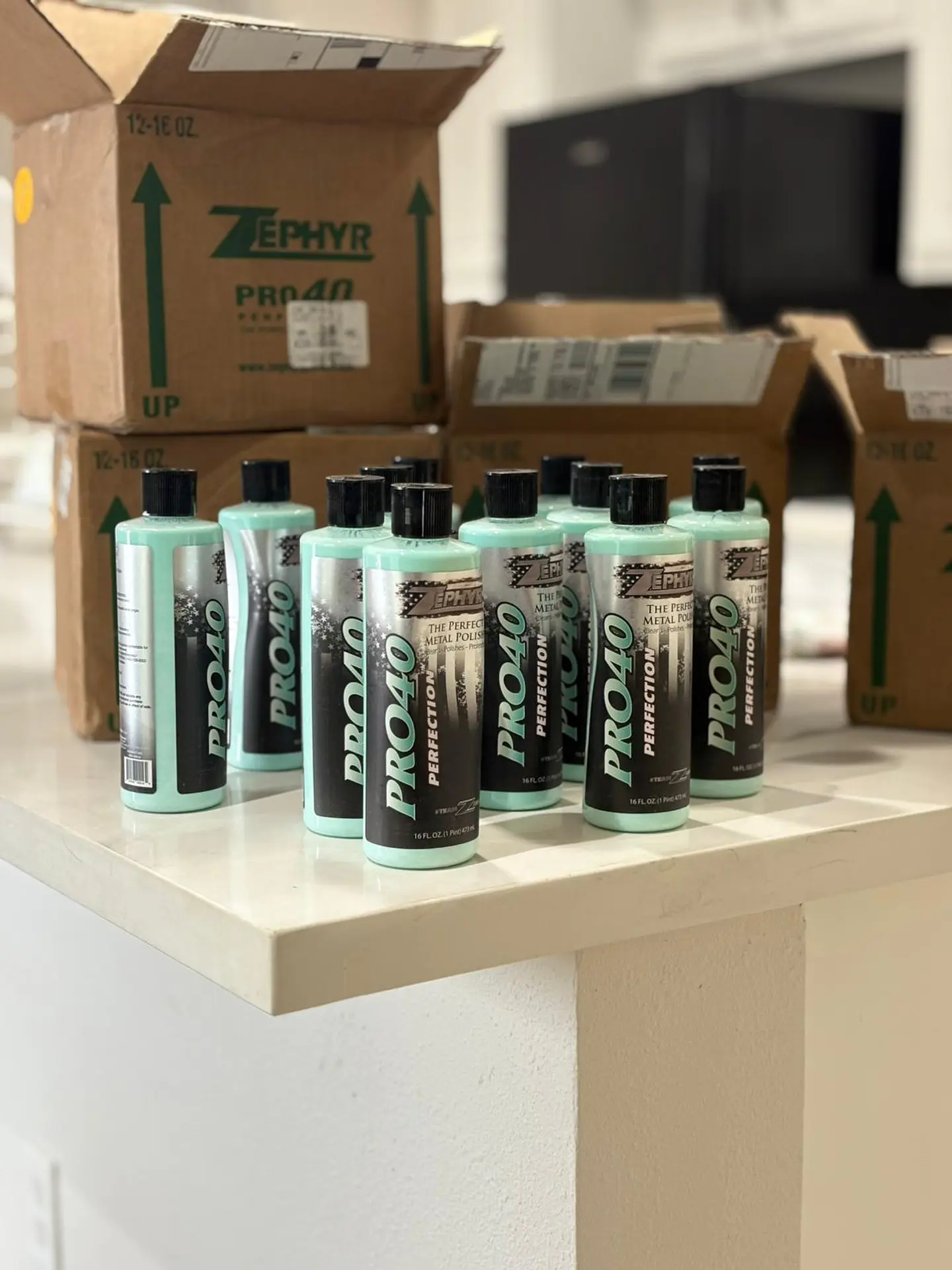 Zephyr Pro40 Perfection Metal Polish 16oz 2