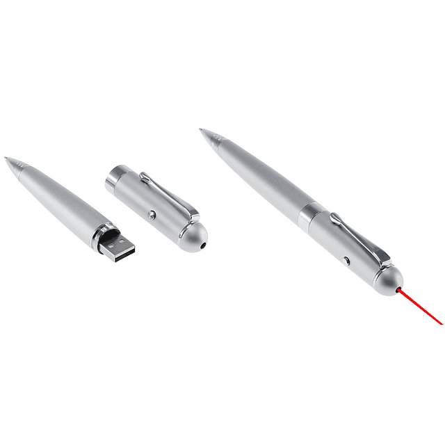 Bolígrafo Láser con Pendrive 8GB