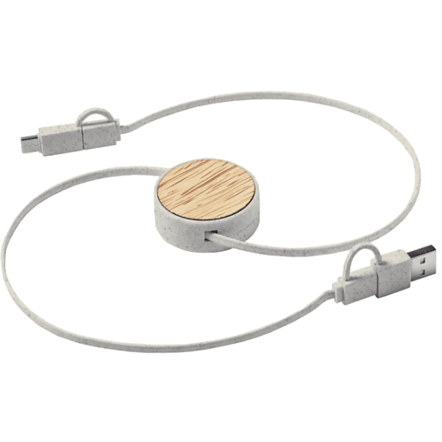 Cable Conector Multicargador Bamboo