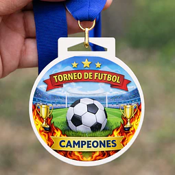 Medalla Acrillico 