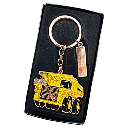 Llavero Camión Minero Encobrizado 