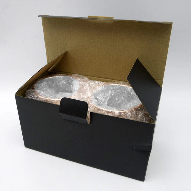 Set de 2 Mugs Encobrizados Martillados 