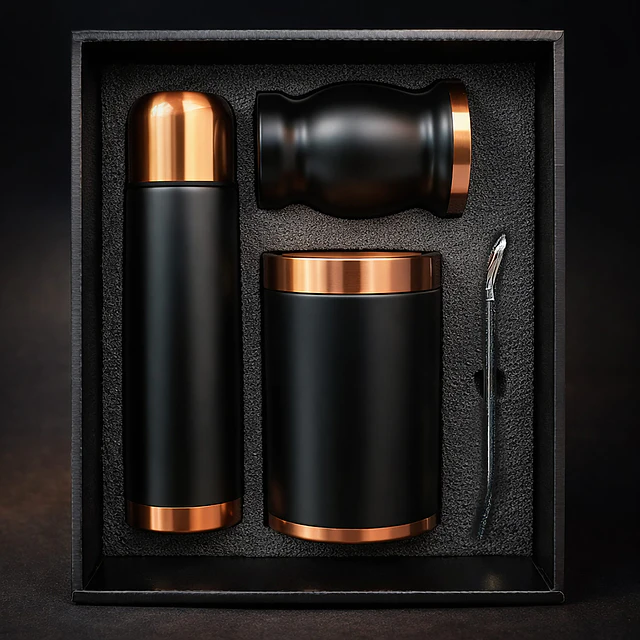 Set de Mate + porta yerba