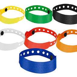100 Pulseras PVC