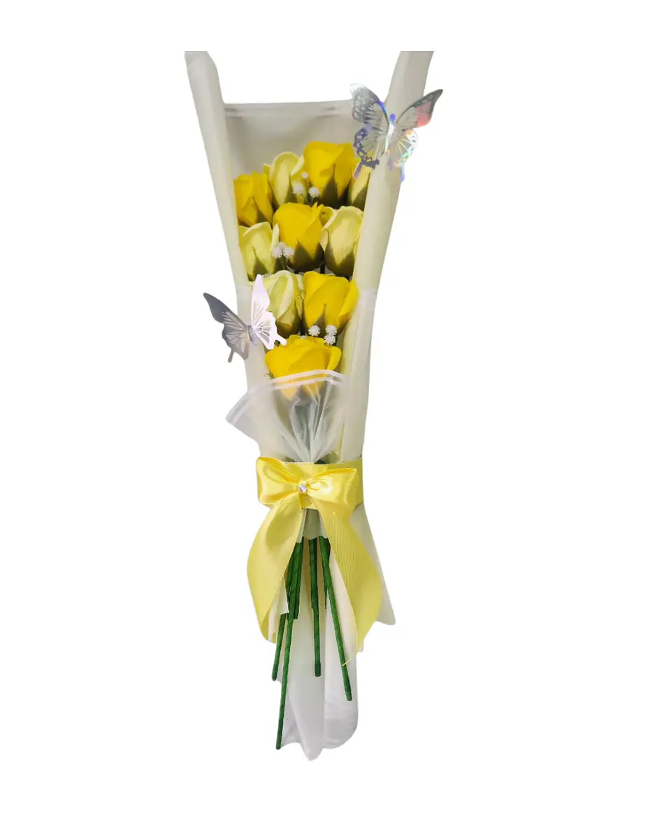 Arreglos Florales con con rosas de jabón aromáticas 1