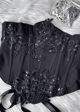 GILI CORSET GUIPIURE