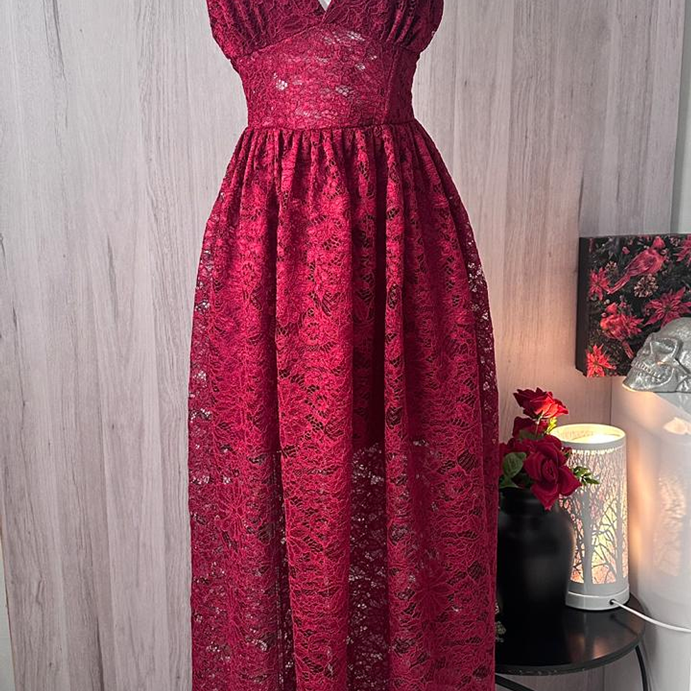 MARIBEL DRESS RED