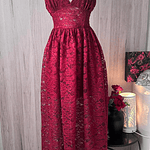 MARIBEL DRESS RED