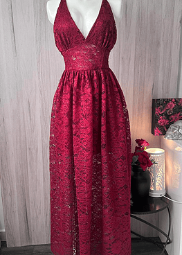 MARIBEL DRESS RED