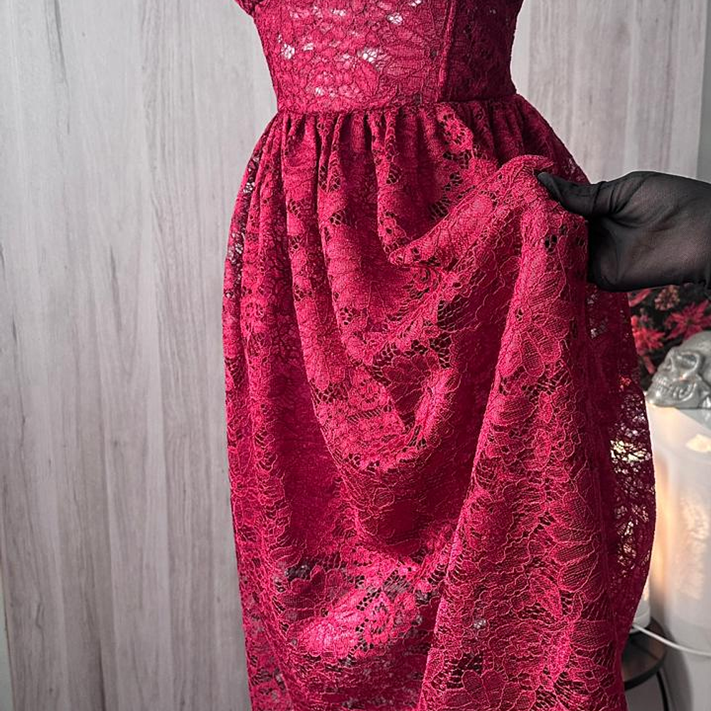 MARIBEL DRESS RED