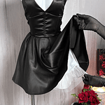 MONROE DRESS BLACK 