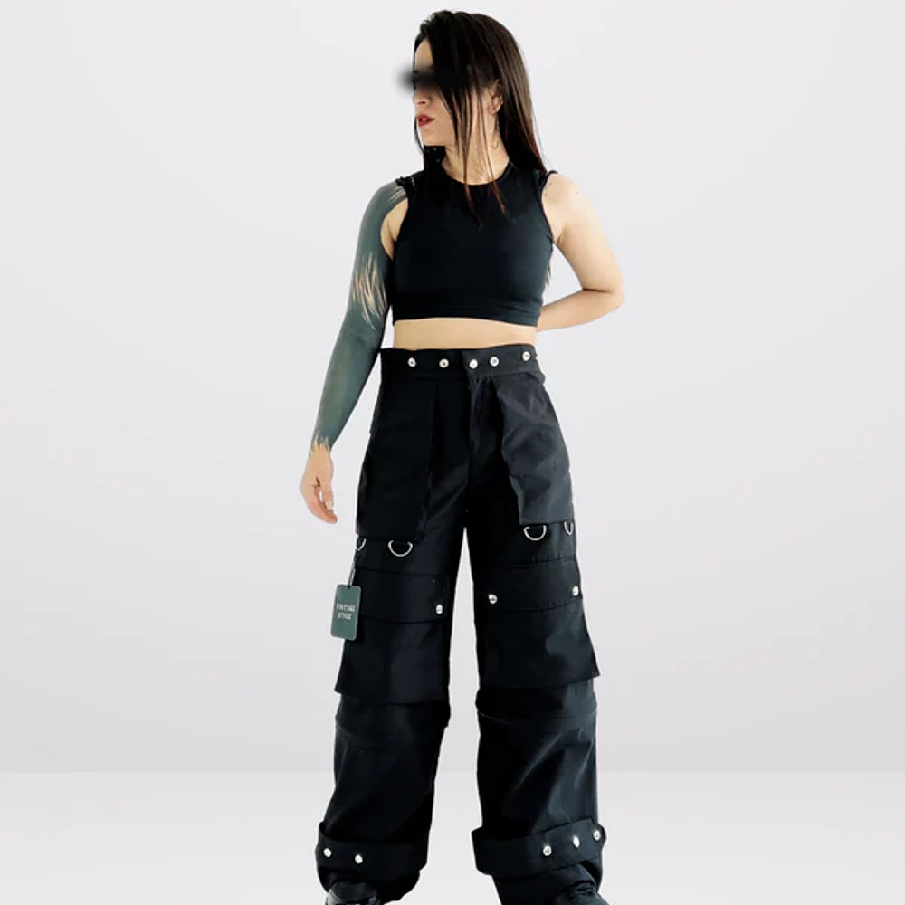 OVEROL CONVERTIBLE 3 EN 1 - NEGRO