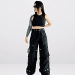 OVEROL CONVERTIBLE 3 EN 1 - NEGRO