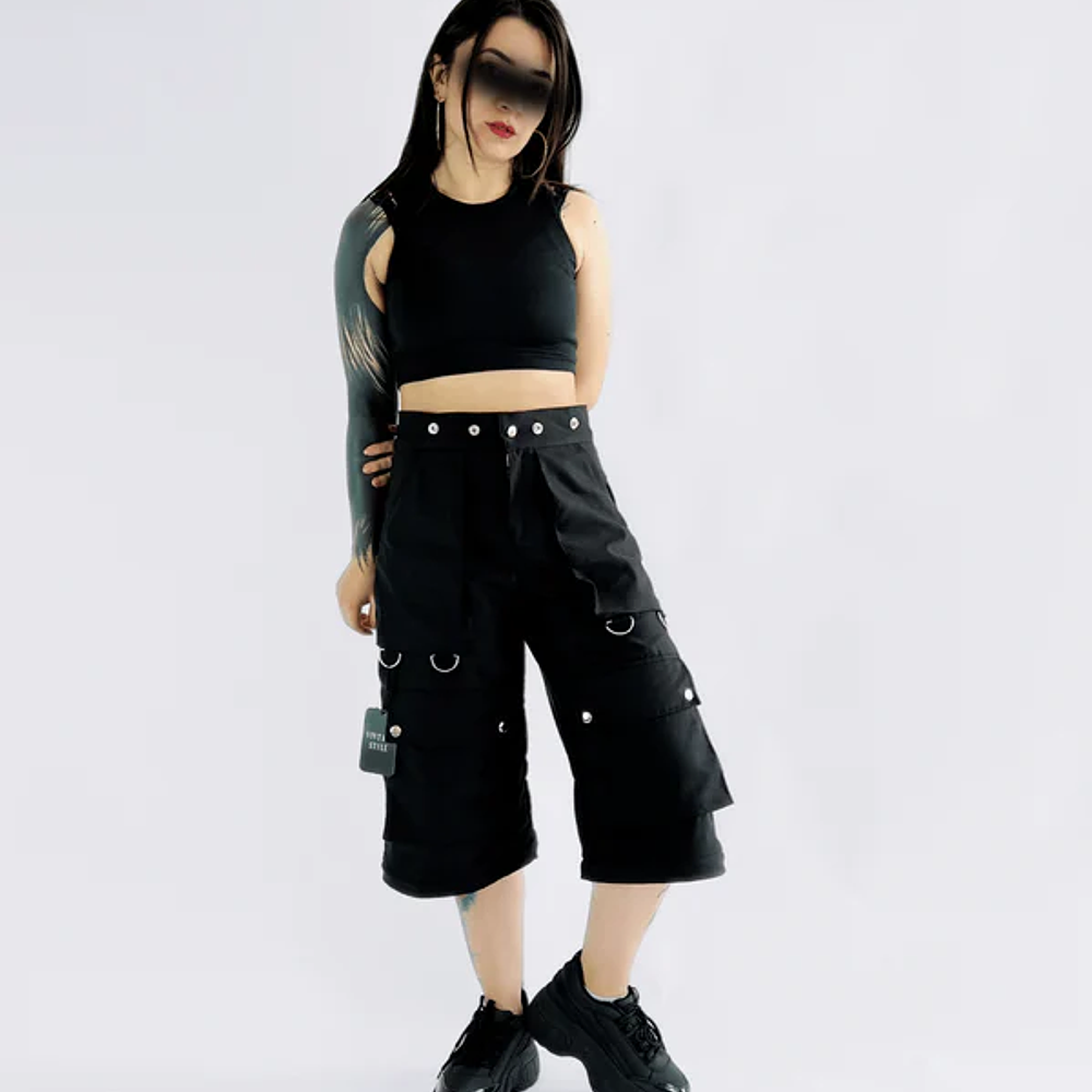 OVEROL CONVERTIBLE 3 EN 1 - NEGRO