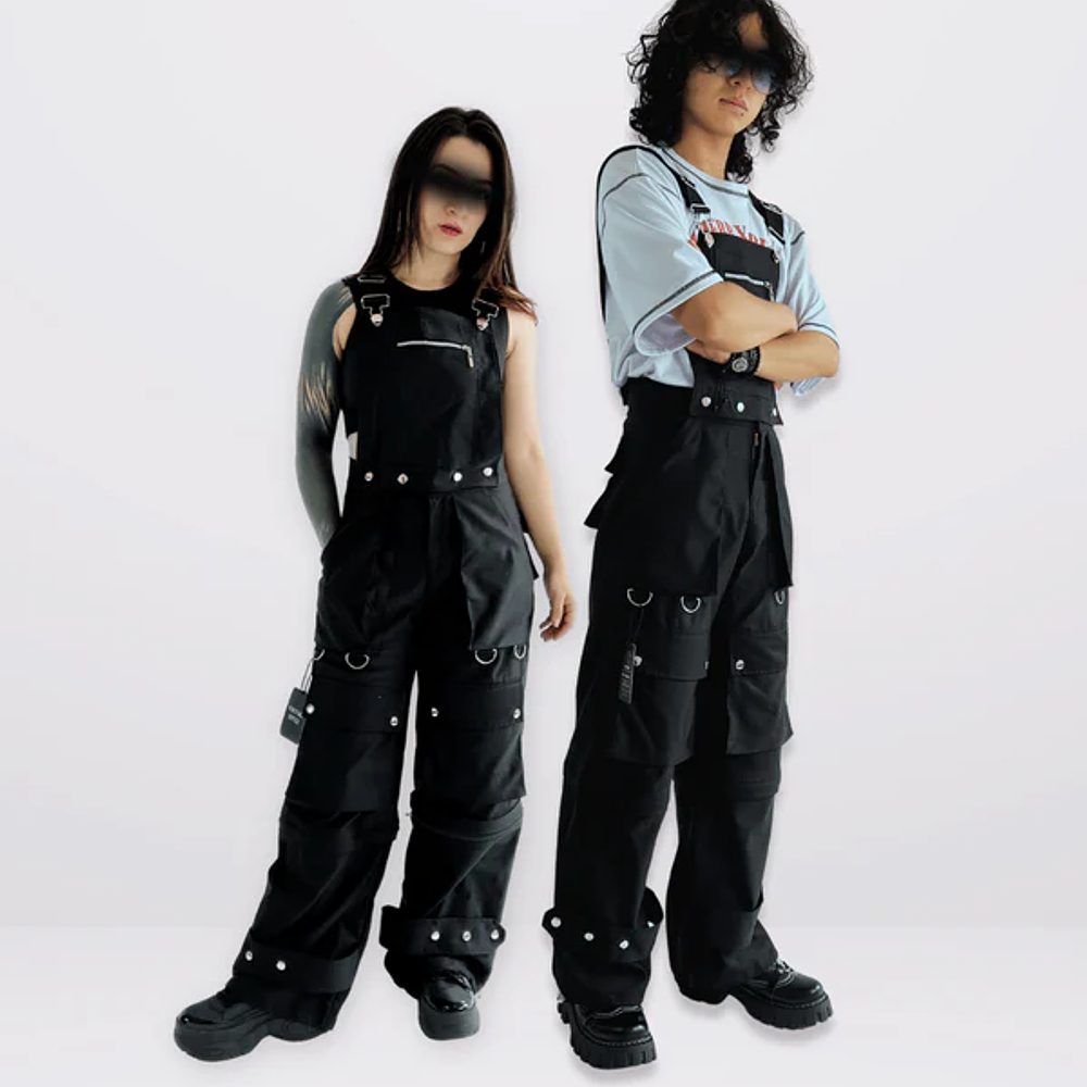 OVEROL CONVERTIBLE 3 EN 1 - NEGRO