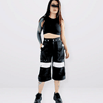 OVEROL CONVERTIBLE 3 EN 1 - BLANCO Y NEGRO