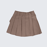 FALDA DRILL STRETCH - CAQUI