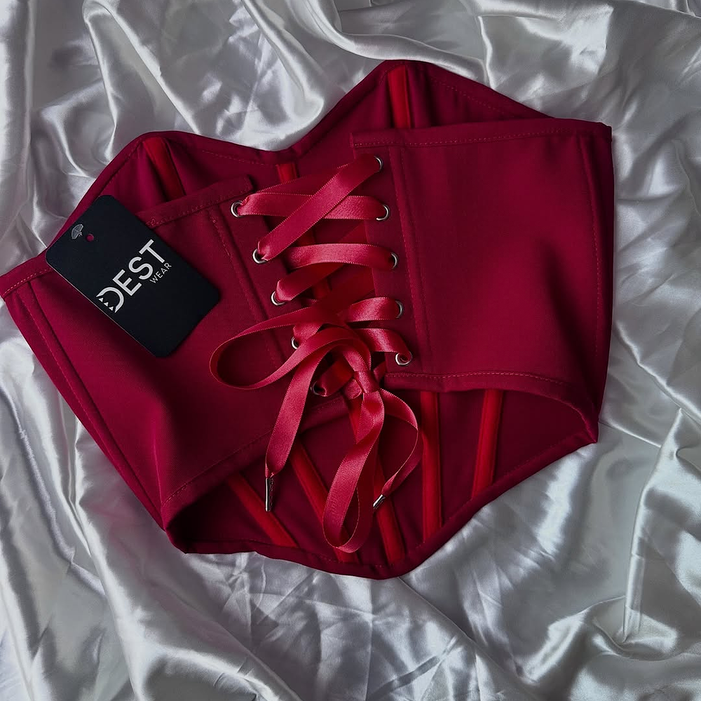ADARA CORSET RED